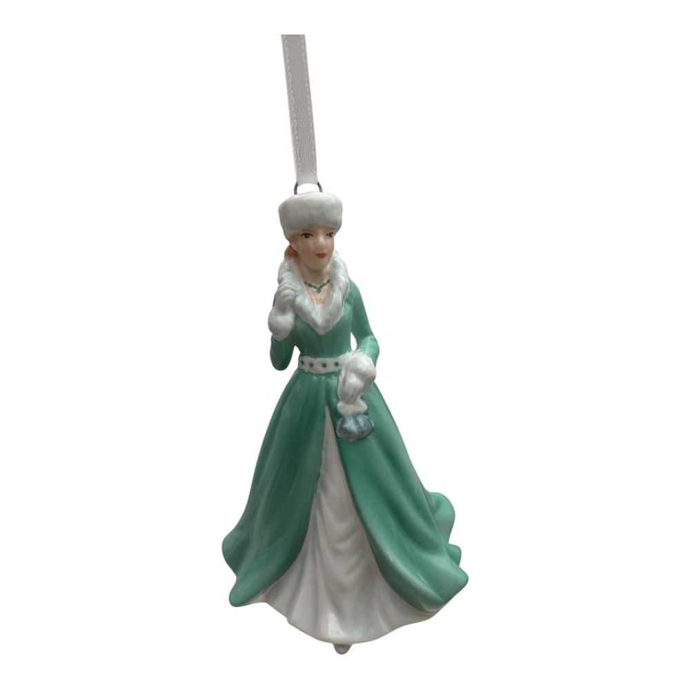 Royal Doulton Silver Bells Figurine Christmas Ornament 2014 EUC